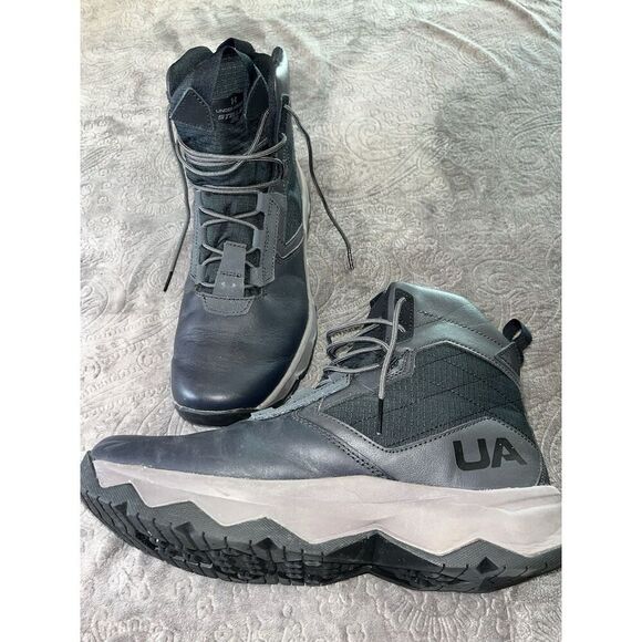 Under Armour UA Stellar G2 6" Boots 3025578 Tactical Gray Boot Men’s size 10 - Picture 6 of 11